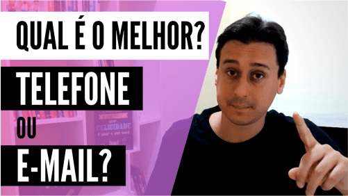 Pcontrol - Telefone ou E-mail: Qual é o Melhor para Prospectar Clientes